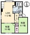 タウニィ石川 A棟の間取り画像