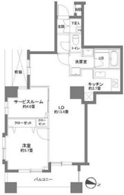 カスタリア本所吾妻橋の間取り画像
