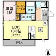 レジデンス真美沢の間取り画像