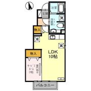 アークヒルズ Bの間取り画像