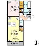 D-Hills中田町の間取り画像