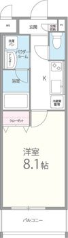 コンセールロワンの間取り画像