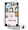 プランドール江戸堀の間取り画像
