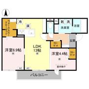 RETORIA瓦口EASTの間取り画像