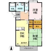 ラフィーネ B棟の間取り画像