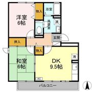 こくが上野坂の間取り画像