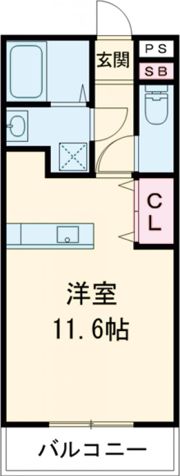 Lapis1の間取り画像