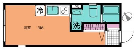 UMEX鶴見の間取り画像