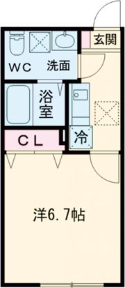 メルシーメゾンの間取り画像
