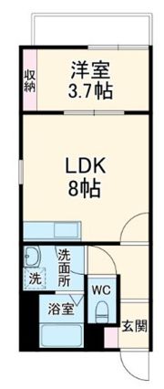 リブレメゾン岸辺Ⅰの間取り画像