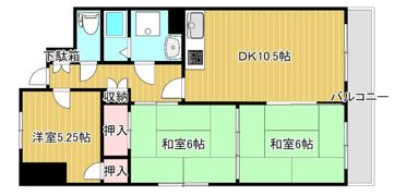 グランドパレス東雲の間取り画像