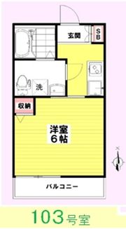 カルヴィ川崎の間取り画像