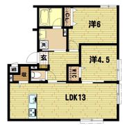 ヘーベルフラット大和の間取り画像