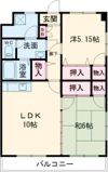 レジデンス近江の間取り画像