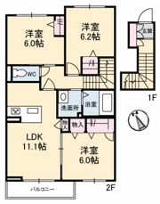 Serena Garden C棟の間取り画像