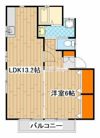 セジュールFXの間取り画像