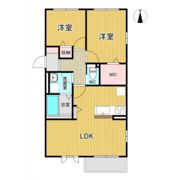 ハイムスクエア石巻双葉四番館の間取り画像