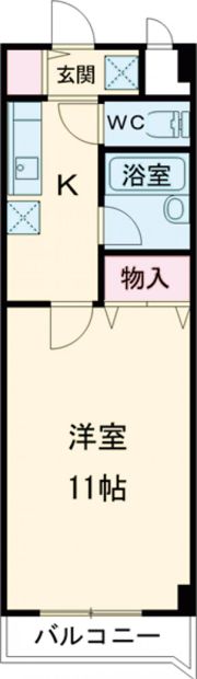 パティオスシモノの間取り画像