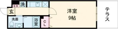 R－6Courtの間取り画像
