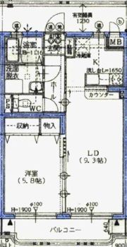 スープリームの間取り画像