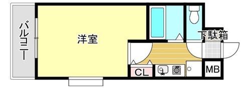 西新ヴィンテージの間取り画像