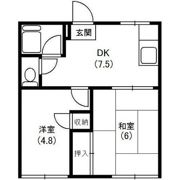 フォーブル松枝の間取り画像
