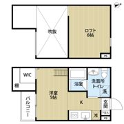 エスタブレ香ヶ丘の間取り画像