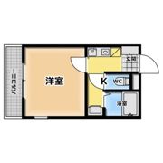 京都ハウジングコーポ西平山の間取り画像