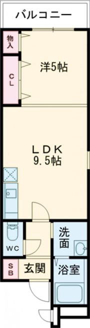 ラフィーネ オカモトの間取り画像