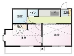 アメニティ所沢の間取り画像