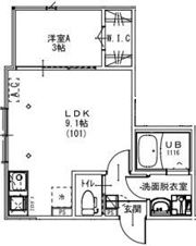 KEIAI RESIDENCE 元山Ⅰの間取り画像