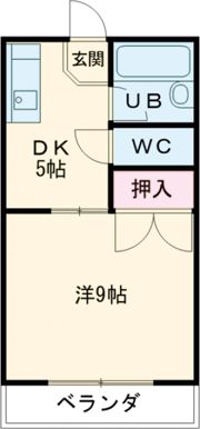 グリーンバード1の間取り画像