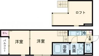 淀ヒルズの間取り画像