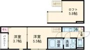 淀ヒルズの間取り画像