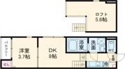 淀ヒルズの間取り画像