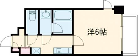クオーレ三宮弐番館の間取り画像