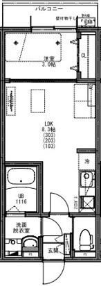 KEIAI RESIDENCE 五香Ⅱの間取り画像