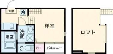 淀ヒルズの間取り画像