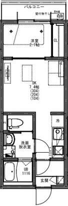 KEIAI RESIDENCE 五香Ⅱの間取り画像