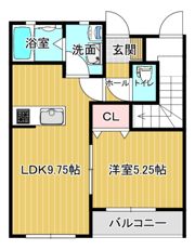 ソラリオ（南側）の間取り画像