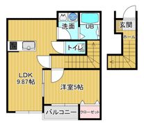 ソラリオ（南側）の間取り画像