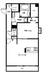 ルシアの間取り画像