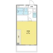 セナコーポ稲永の間取り画像