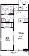 リブリ・LOTUSの間取り画像