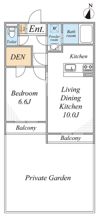 ヴェルトーレC棟の間取り画像
