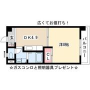 ヴィラ大宮の間取り画像
