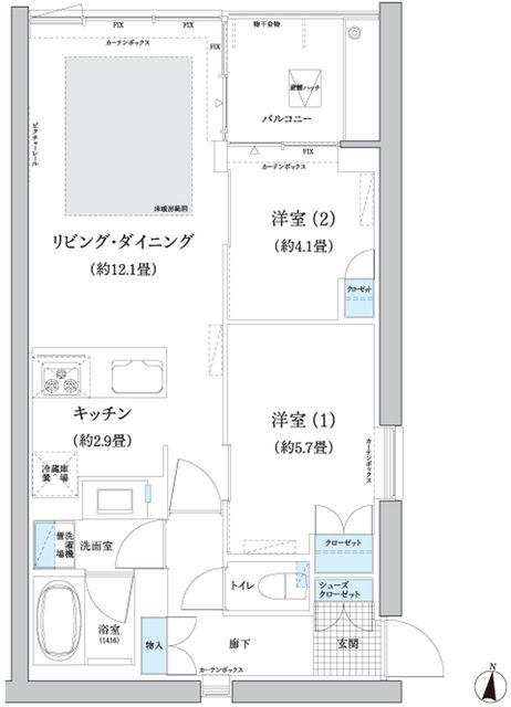 間取図