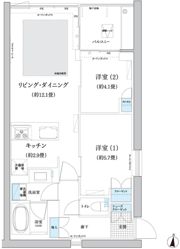 ガーデニエール砧 WESTの間取り画像
