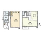 荒尾町戸建の間取り画像