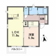 ジャルダン・ド・シエル ドゥの間取り画像